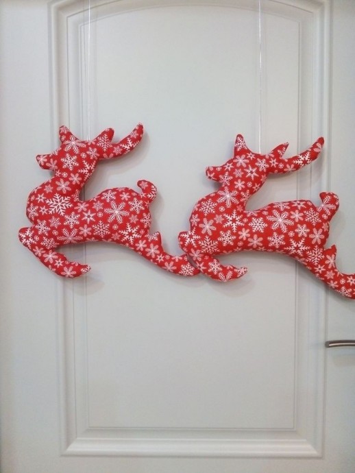 Шьём оленей