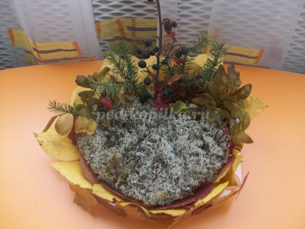 Композиция из даров природы