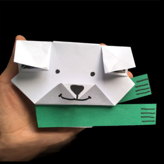 ​Медвежата в технике оригами