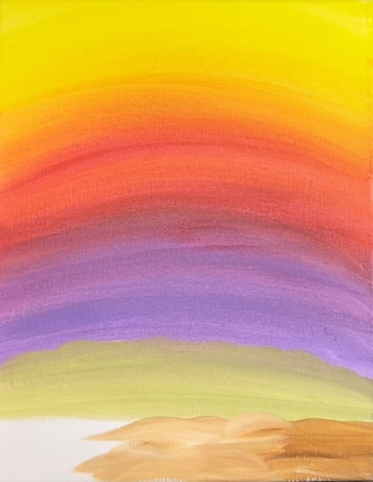 ​Рисуем осеннего мишку