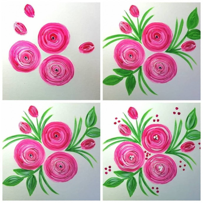 Сложные рисунки, создаваемые простыми методами