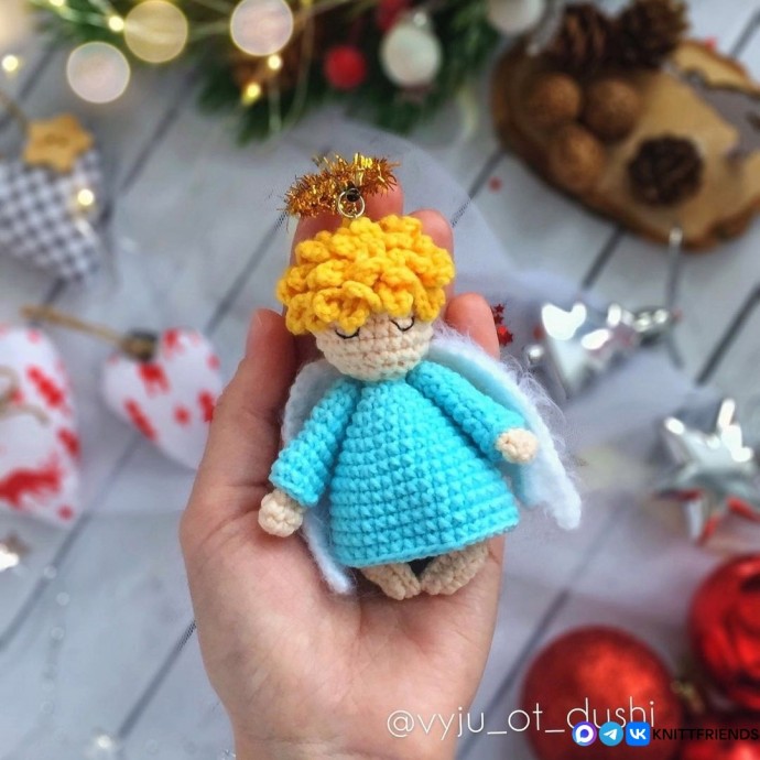 Ангелочек из пряжи Ангелочек из пряжи