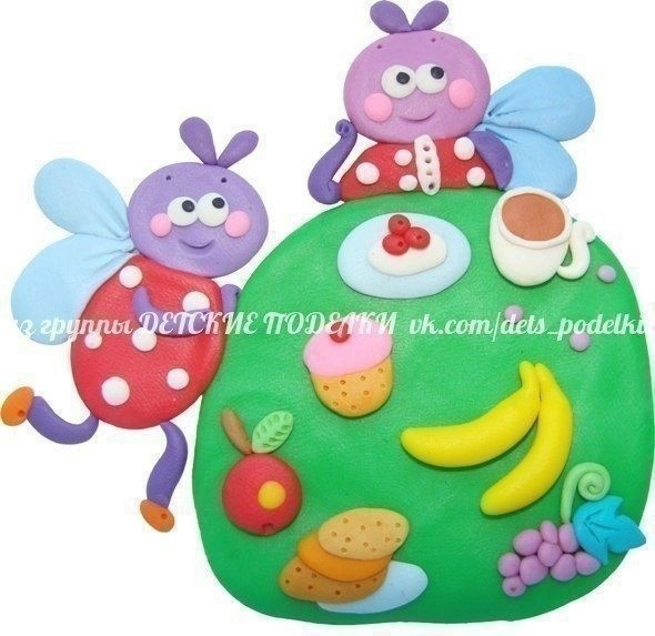 Идеи красочных поделок из пластилина Идеи красочных поделок из пластилина