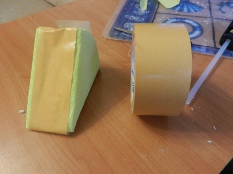 Имитация красивого куска пирога