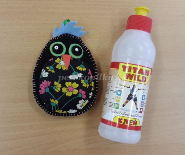 Игольница "Совушка-сова": часть 4