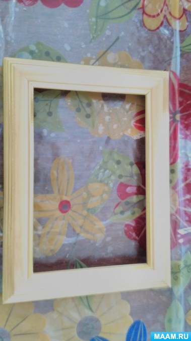 Картина из соленого теста "Мечты о море"