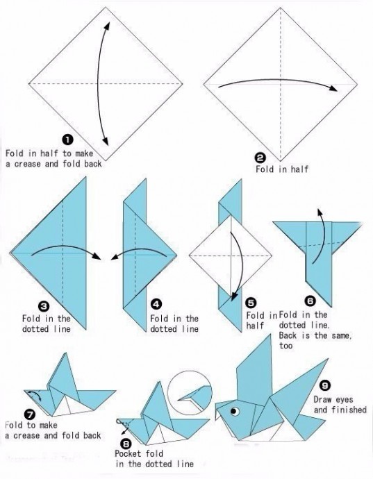 Как сложить оригами и получить 10 зверушек