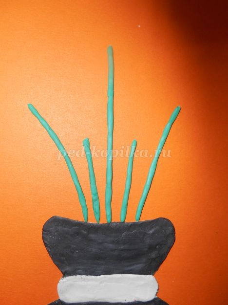 Пластилинография: весенние цветы