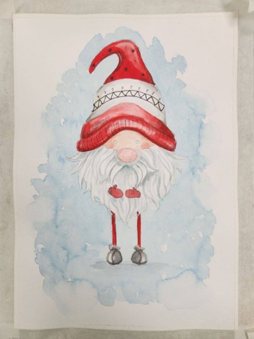 Гном на тонких ножках