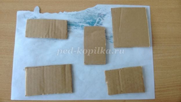 Картина в технике объёмный декупаж на тему: зима Картина в технике объёмный декупаж на тему: зима