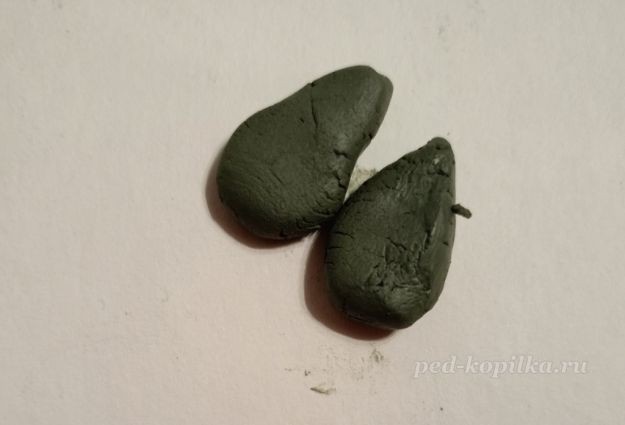 ​Кот из скульптурной глины детскими руками: часть 3