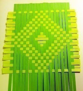 Плетение из бумажных полосок
