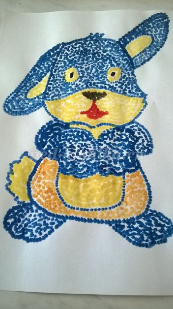 Пуантилизм для детей