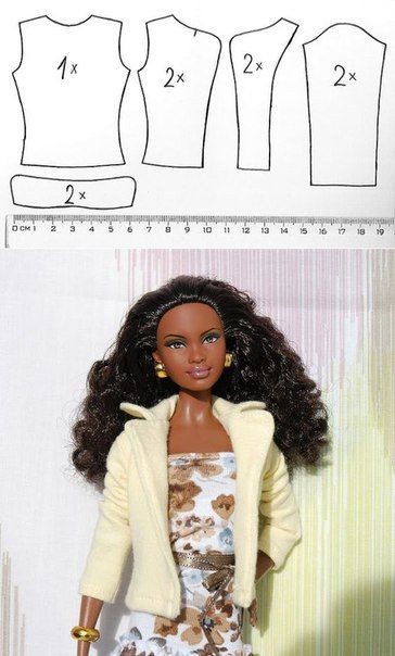 Шьем одежду для куколок