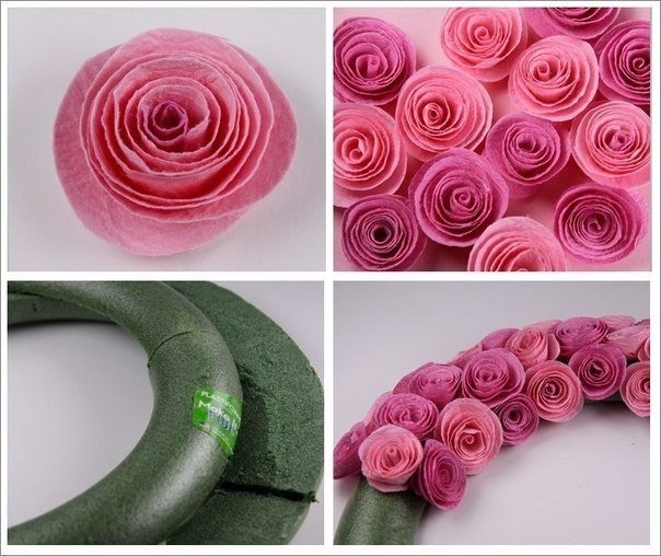 ​Венок из роз