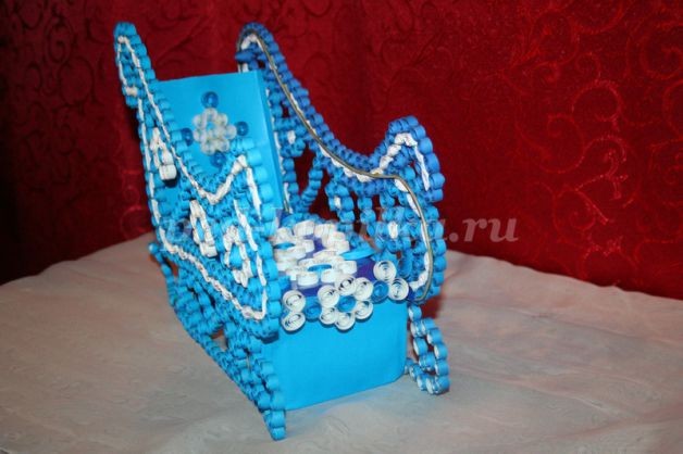 Карета детскими руками: мастер-класс Карета детскими руками: мастер-класс