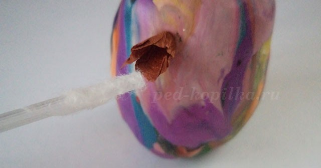 Торцевание на пластилине: мастер-класс Торцевание на пластилине: мастер-класс