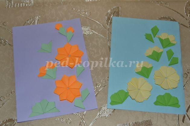 Открытка "Цветы, цветы": мастер-класс, часть 2 Открытка "Цветы, цветы": мастер-класс, часть 2