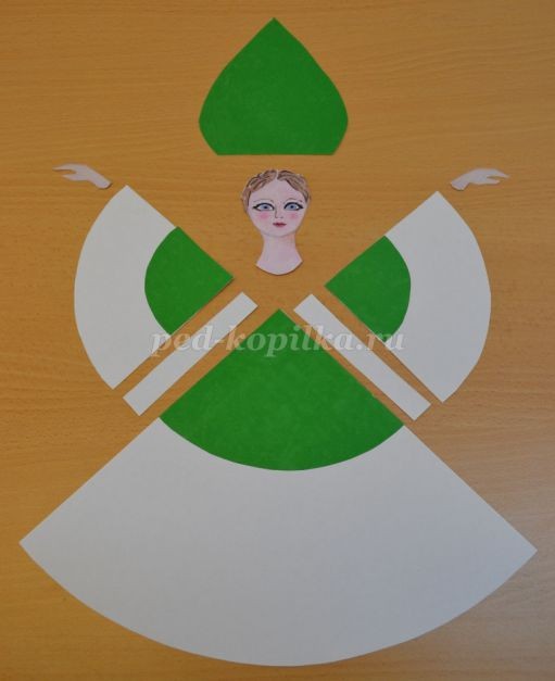 Игрушка из бумаги "Русская красавица": часть 1 Игрушка из бумаги "Русская красавица": часть 1