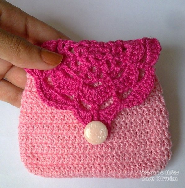 Красивая сумочка крючком Красивая сумочка крючком