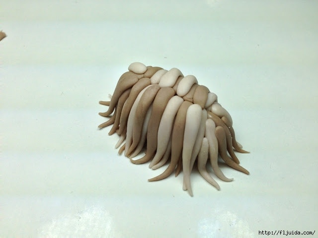 Мастер-класс по лепке лохматой собачки