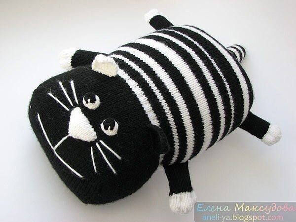 ​Подушка-игрушка "Кот Полоскин"