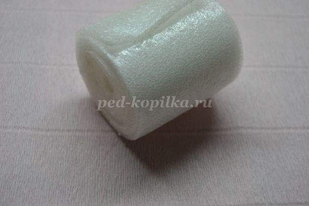 ​Цветочная композиция из фоамирана детскими руками: часть 2