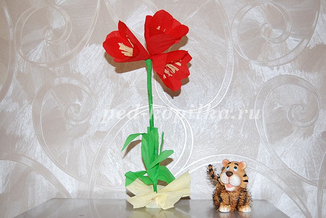 Цветы из крепированной бумаги: часть 4 Цветы из крепированной бумаги: часть 4