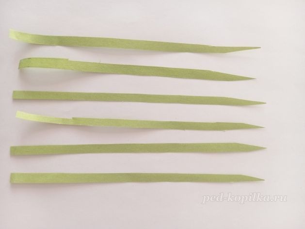 Объёмная аппликация "Подснежники" Объёмная аппликация "Подснежники"