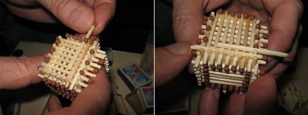 Домик из спичек Домик из спичек