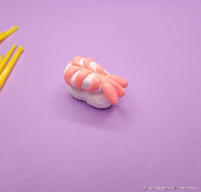 Лепка суши и роллов из полимерной глины Лепка суши и роллов из полимерной глины