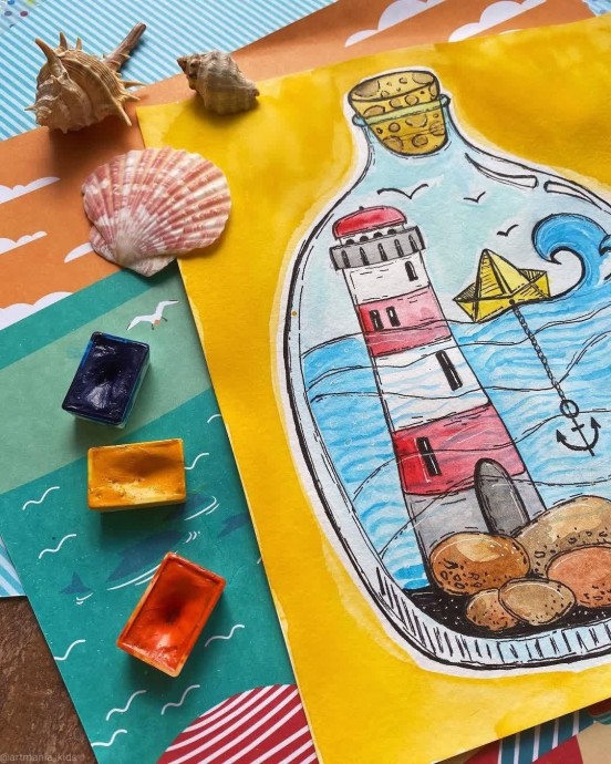 ​Мир в бутылке