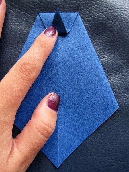 Мужская рубашка с галстуком из цветной бумаги