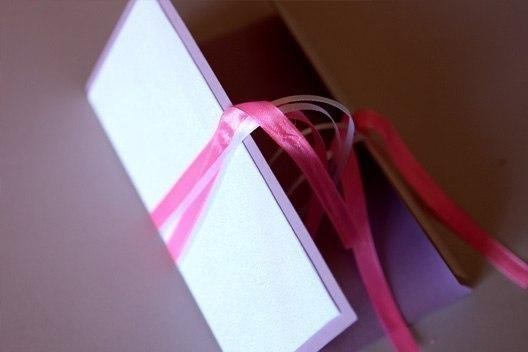 Открытка с сердцем и пайетками