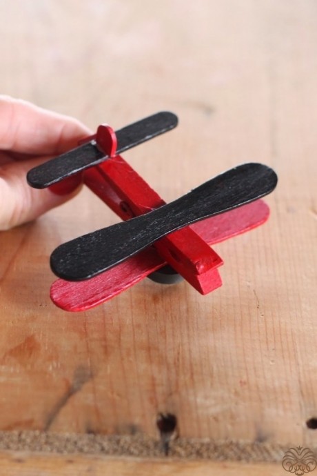 Самолётик из прищепки Самолётик из прищепки