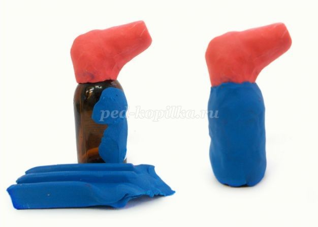 ​Свинка Пеппа из пластилина