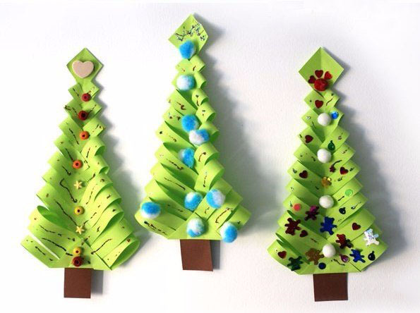 Ёлочка из бумаги Ёлочка из бумаги