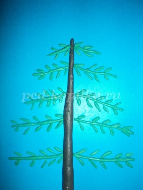 Дед Мороз из пластилина: часть 1