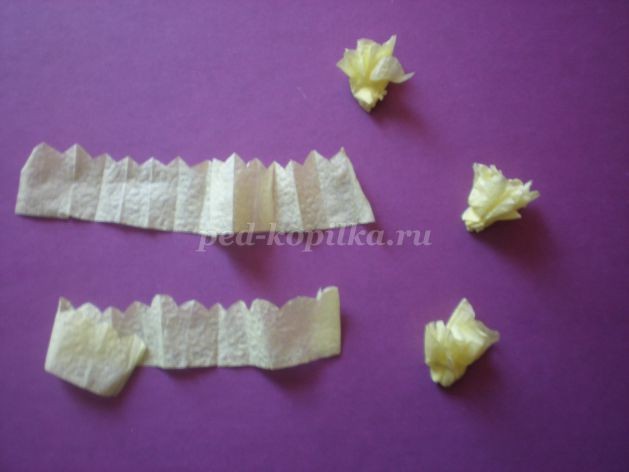 Весенняя аппликация: часть 1