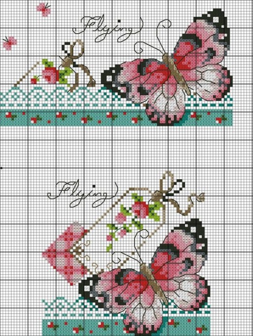 Бабочки на цветах