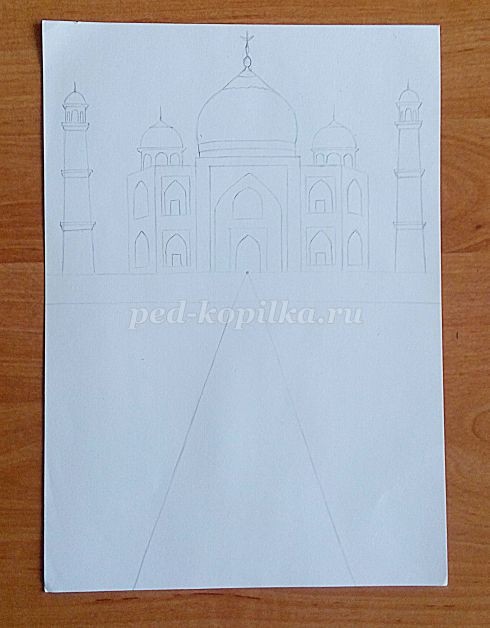 Графическая зарисовка исторического здания: часть 3 Графическая зарисовка исторического здания: часть 3