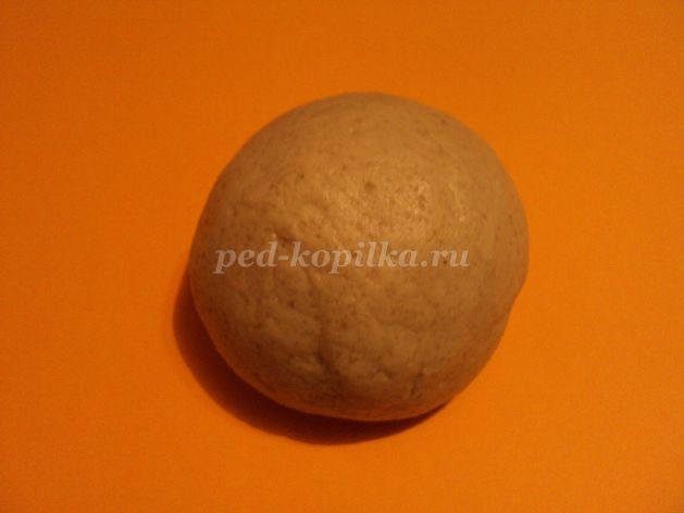 Лепка из солёного теста "Дары лета": часть 1