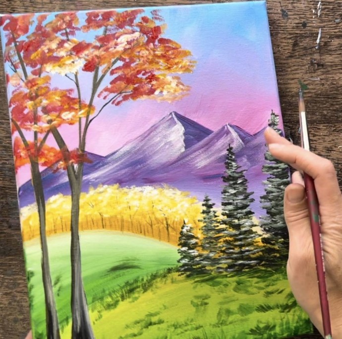 Осень в горах Осень в горах