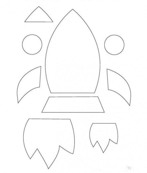 ​Ракета в космосе