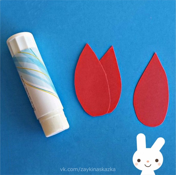 ​Тюльпаны из цветной бумаги