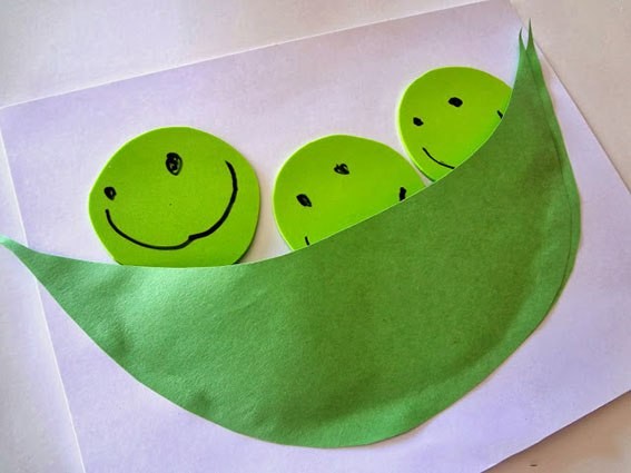 ​Горошины в стручке