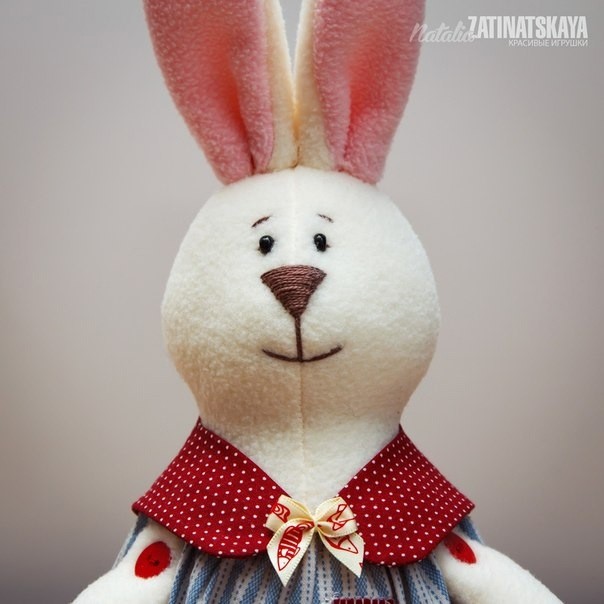 Зайка из ткани Зайка из ткани