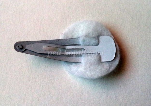 ​Лента для косы с цветами канзаши детскими руками: часть 3