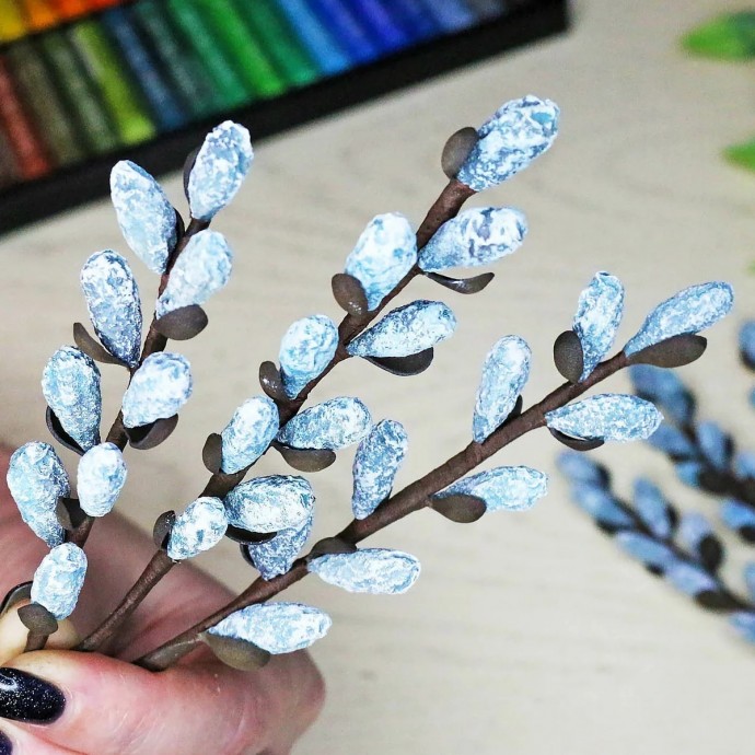 Мастерим вербу детскими руками