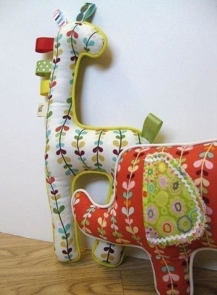 ​Мягкая игрушка "Забавный жирафик"
